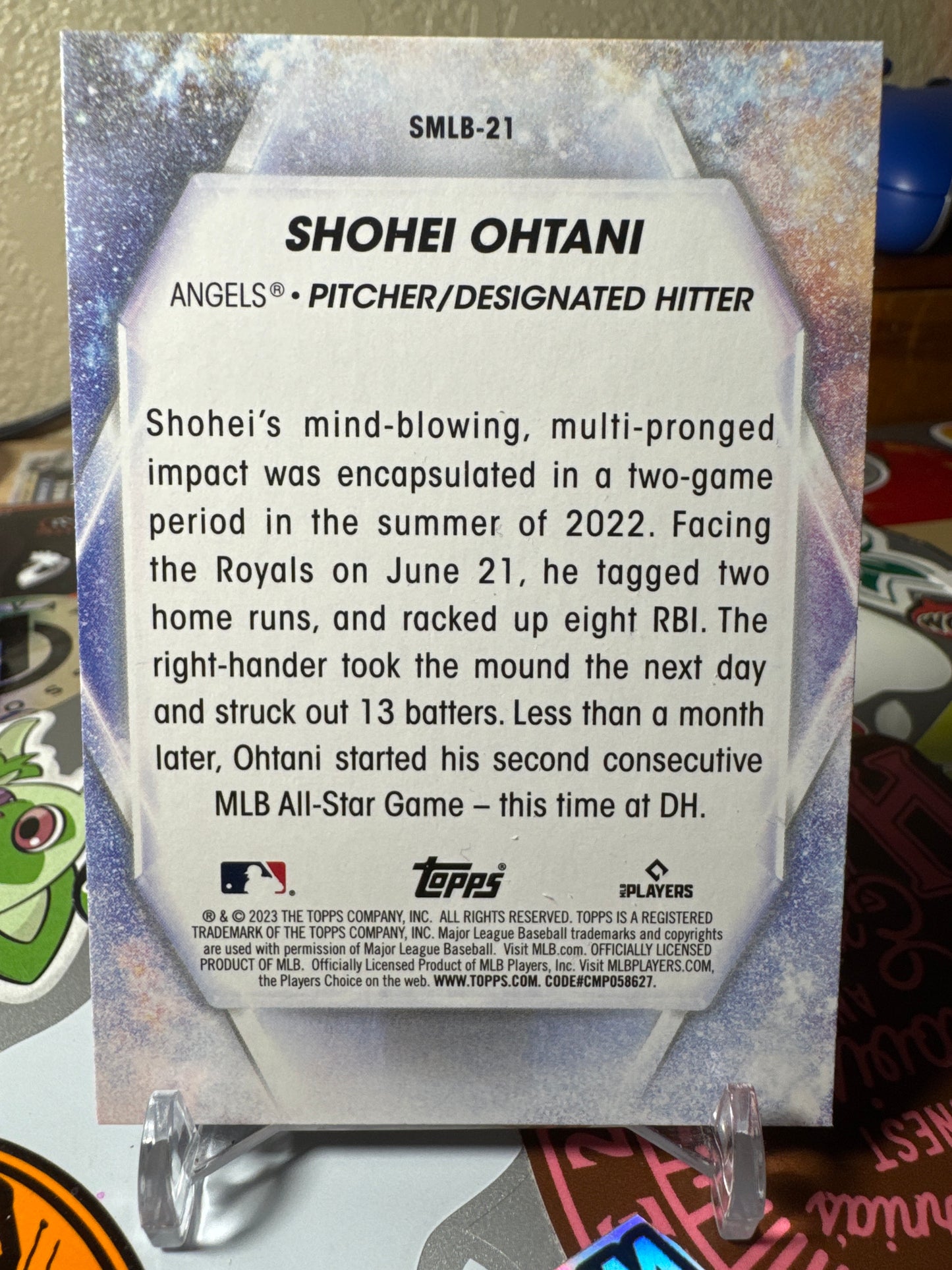 2023 Topps Stars of the MLB #SMLB-21 Shohei Ohtani