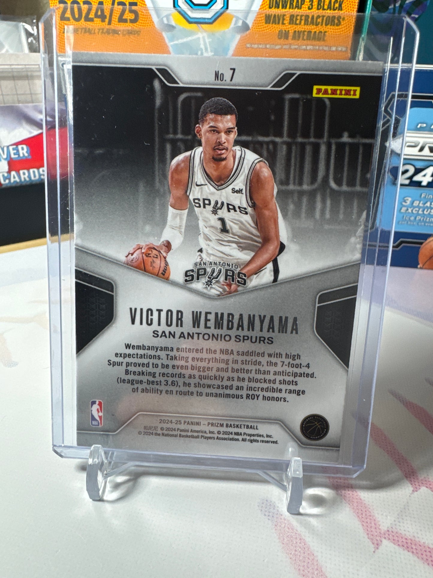2024 Panini Prizm Dominance #7 Victor Wembanyama