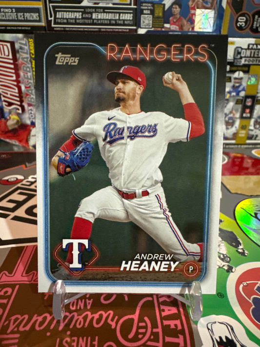 2024 Topps Series 2 #665 Andrew Heaney. Texas Rangers