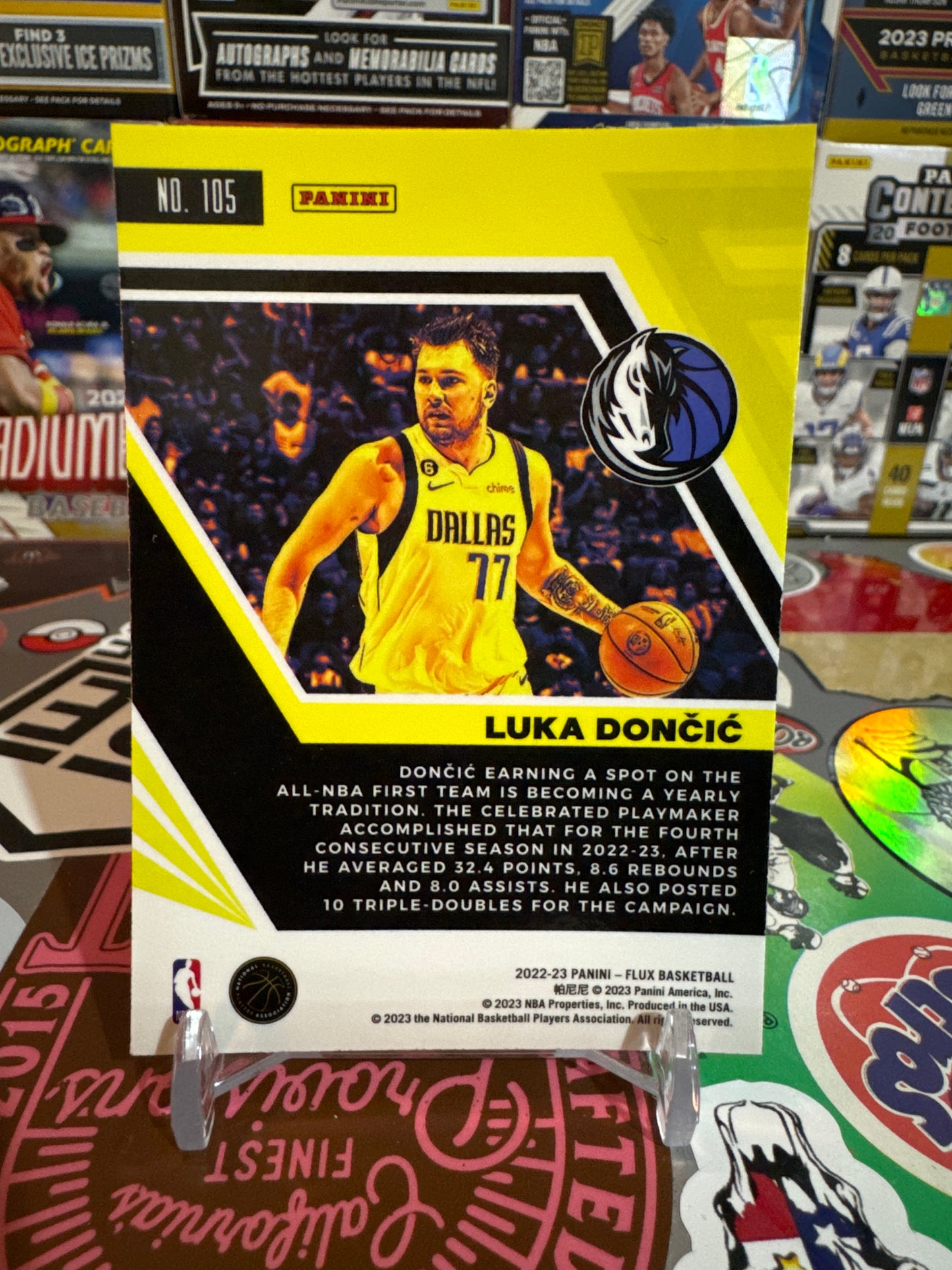 2022 Panini Flux #105 Luka Doncic