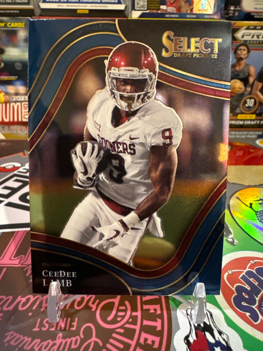 2022 Panini Select draft picks #165 CeeDee Lamb