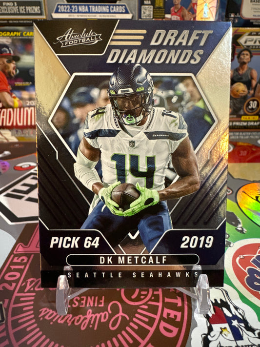 2022 Panini Absolute Draft Diamonds #DD-13 DK Metcalf