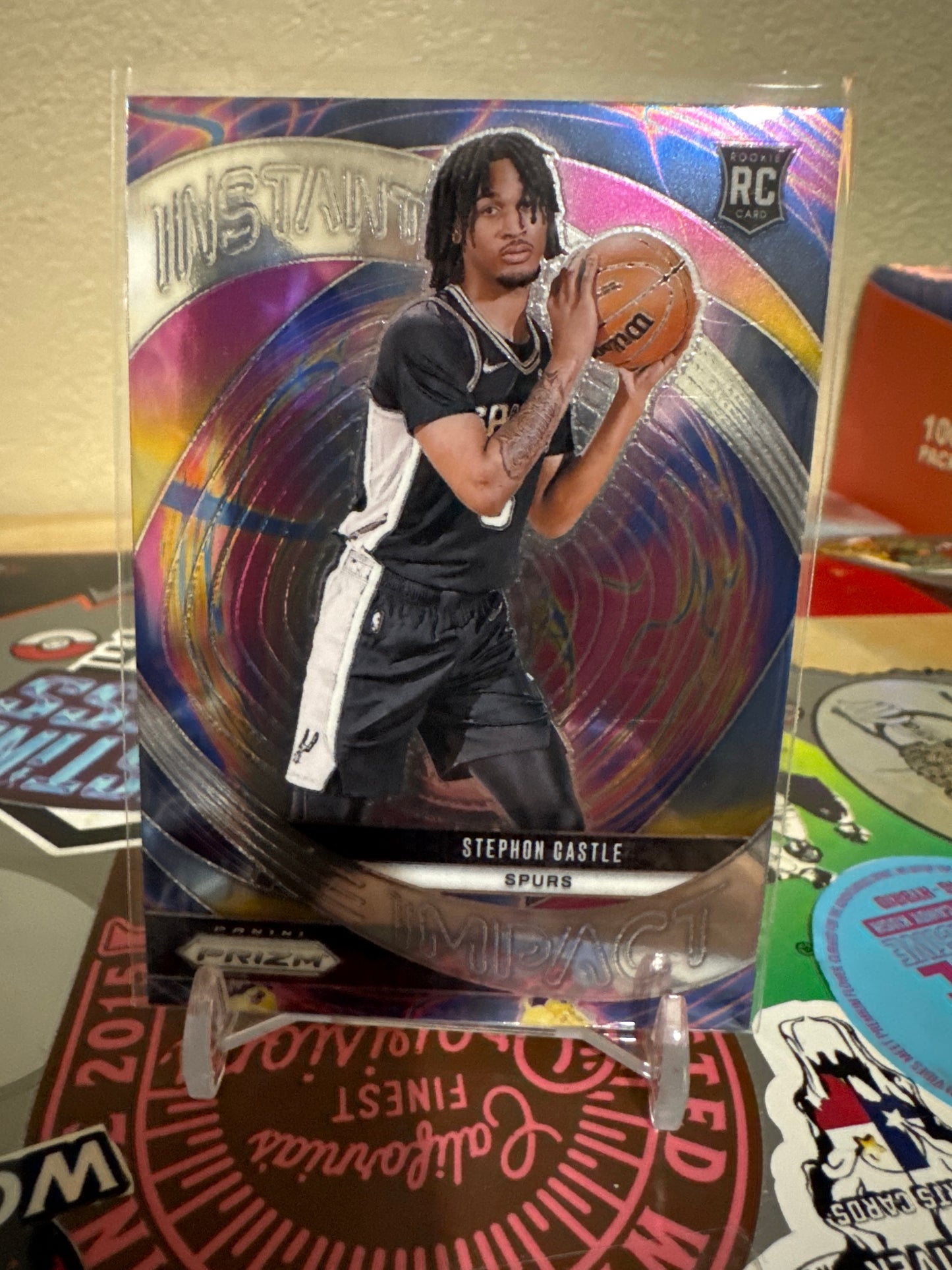 2024 Panini Hoops Instant Impact #4 Stephon Castle RC