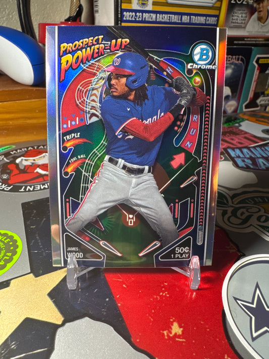 2024 Bowman Prospect Power-Up #PP-14 James Wood