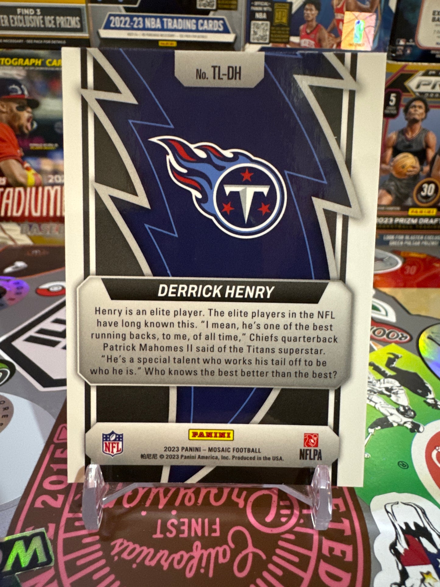 2023 Panini Mosaic Thunder Lane #3 Derrick Henry