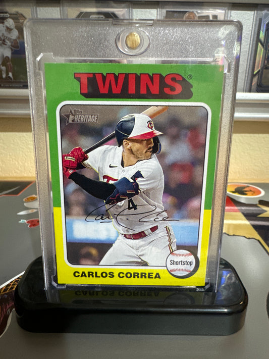 2024 Topps Heritage #234 Carlos Correa