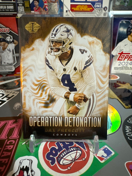 2023 Panini Illusions Operation Detonation #2 Dak Prescott