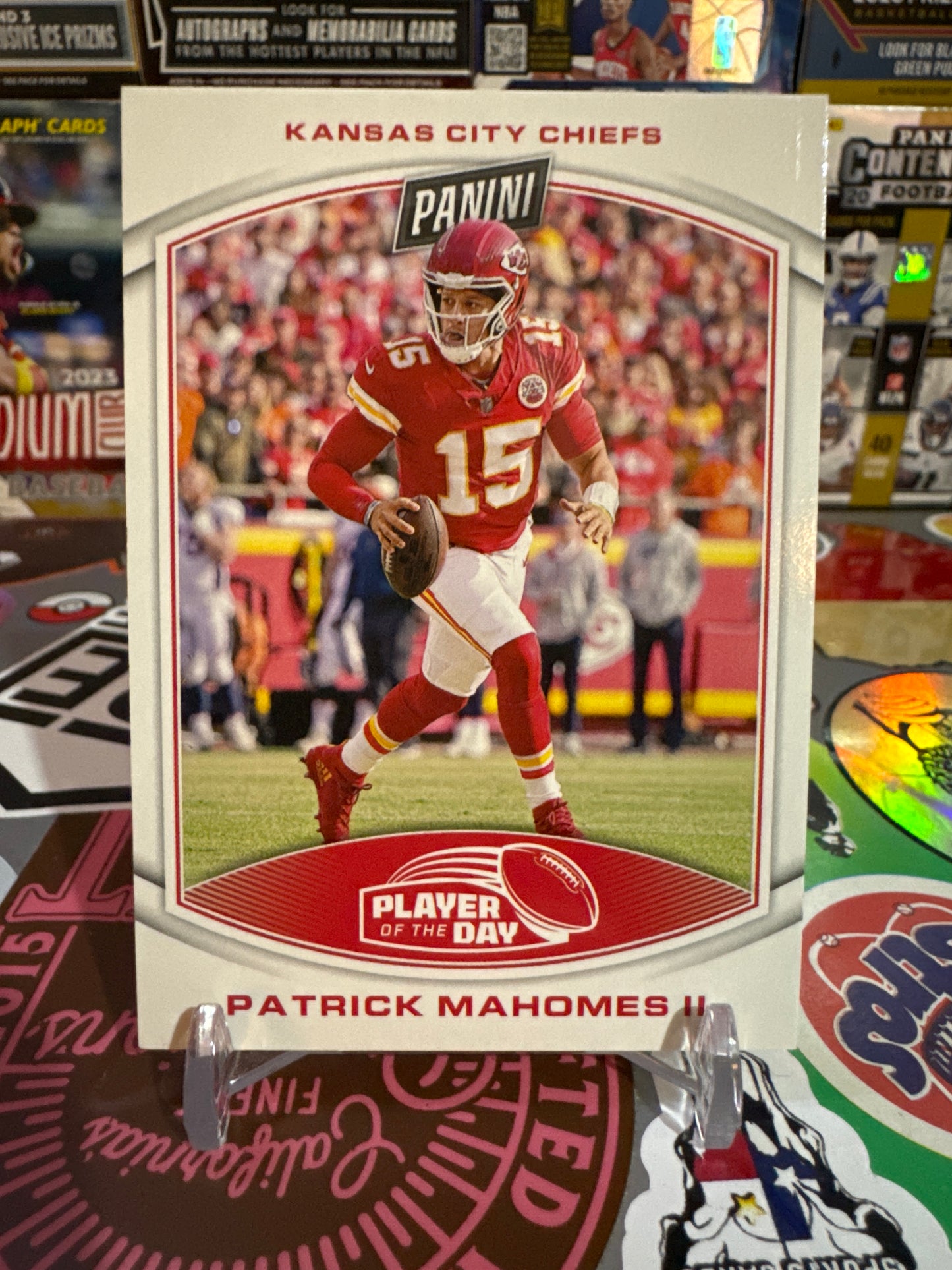 2023 Panini Football player of the day #2 Patrick Mahomes II