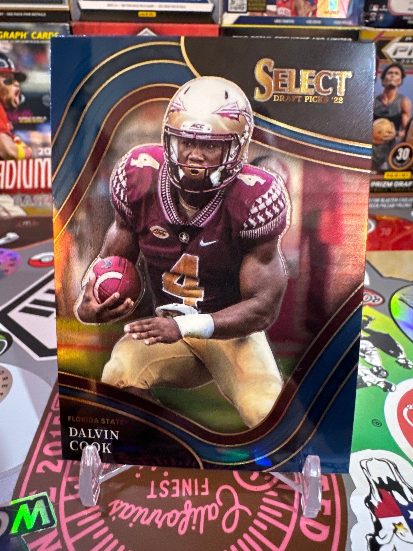 2022 panini Select draft picks #170 Dalvin Cook-Blue