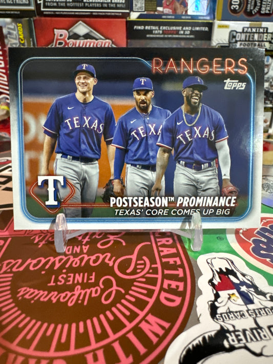 2024 Topps Series 2 #656 Corey Seager. Texas Rangers