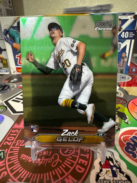 2024 Topps Stadium Club Chrome #281 Zack Gelof RC