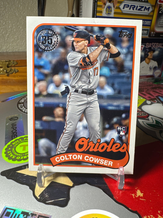 2024 Topps 1989 Topps Baseball ##89B-12 Colton Cowser RC