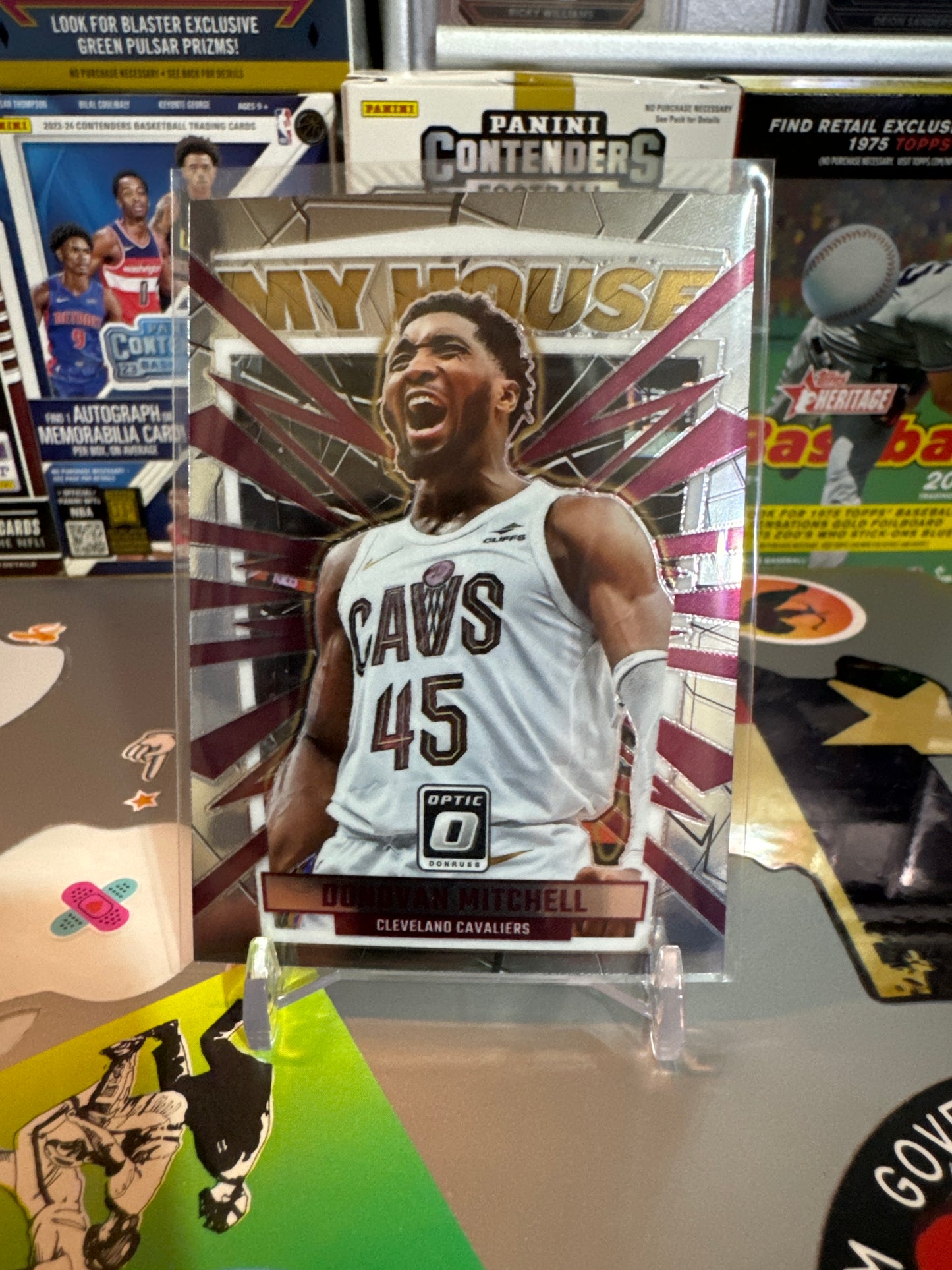 2023 Donruss Optic basketball My House #13 Donovan Mitchell