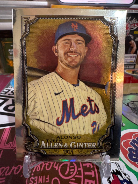 2024 Allen & Ginter #38 Pete Alonzo Silver Parallel