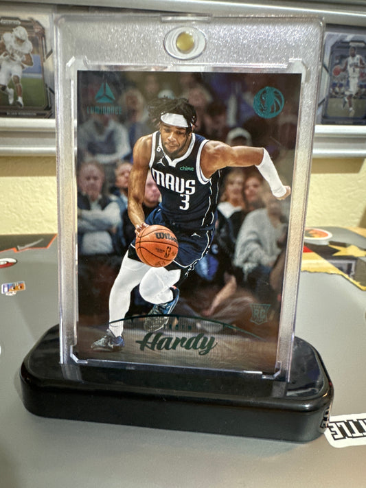 2022 Panini Chronicles Luminance #158 Jaden Hardy- Teal Foil