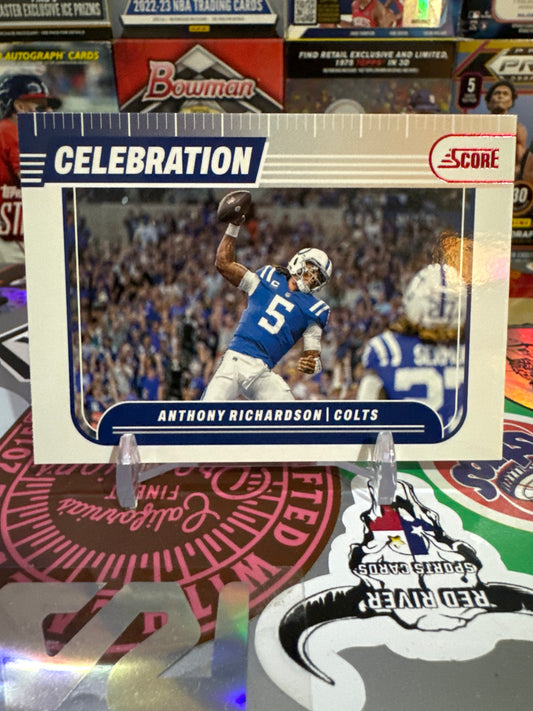 2024 Score Celebration #C-ARN Anthony Richardson- Red Foil Parallel