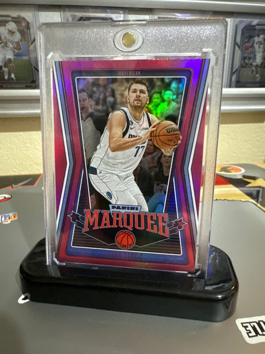 2022 Panini chronicles marquee #257 Luka Doncic. Pink