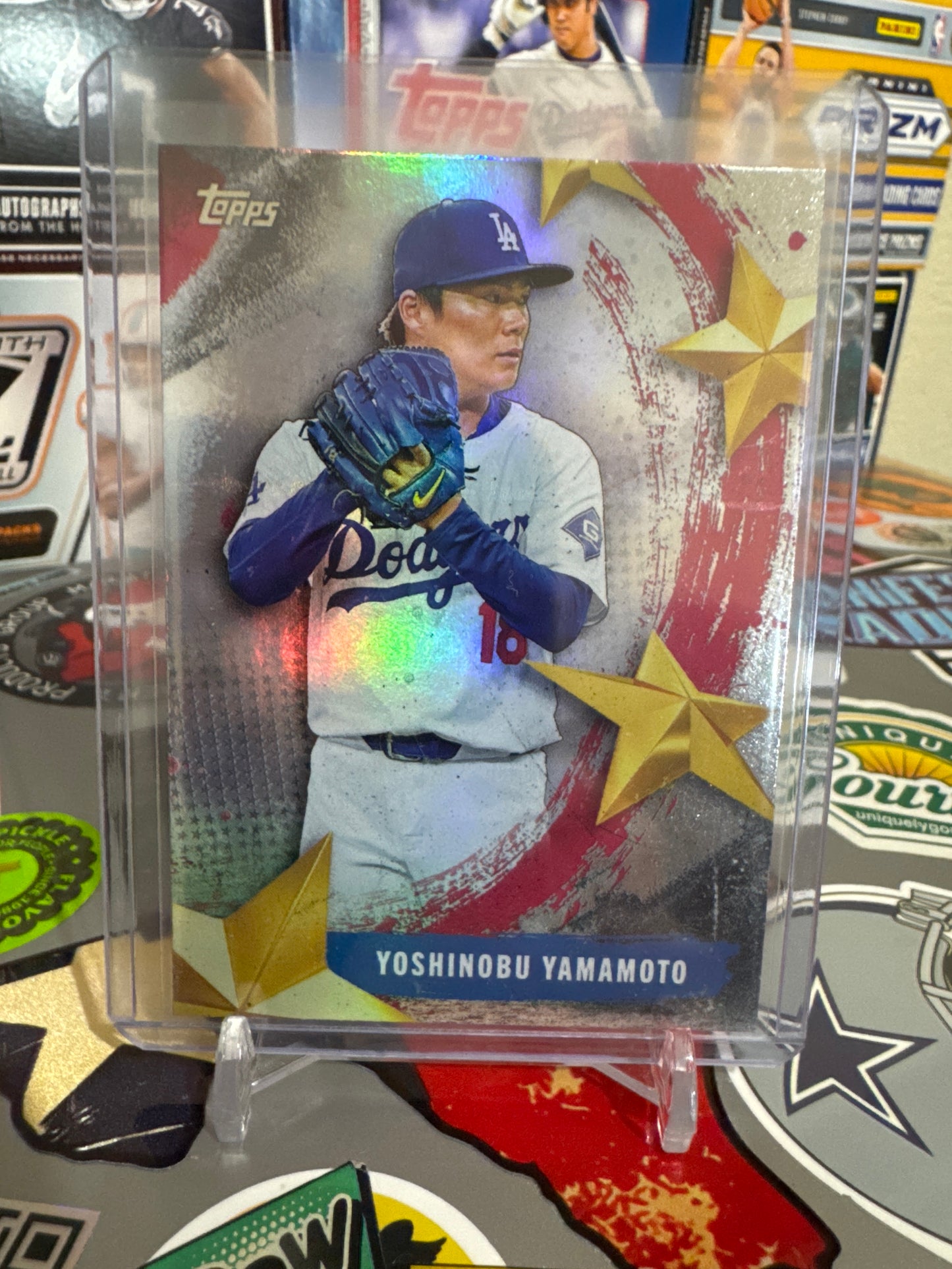 2025 Topps Series 2 Stars Of The MLB #SMLB-43 Yoshinobu Yamamoto