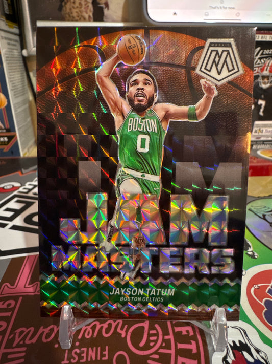 2023 Panini Mosaic Jam Masters #5 Jayson Tatum- Mosaic Foil Parallel