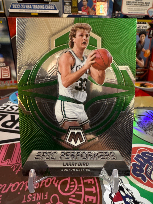 2022 Panini Mosaic Epic Performers #17 Larry Bird