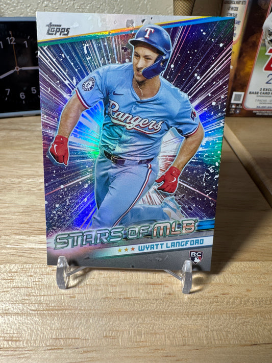 2024 Topps Update Stars of the MLB #SMLB-85 Wyatt Langford RC