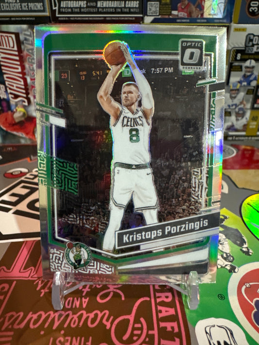 2023 Donruss Optic #120 Kristaps Porzingis- Silver Holo