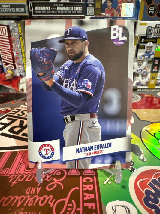 2024 Topps Big League #154 Nathan Eovaldi. Texas Rangers