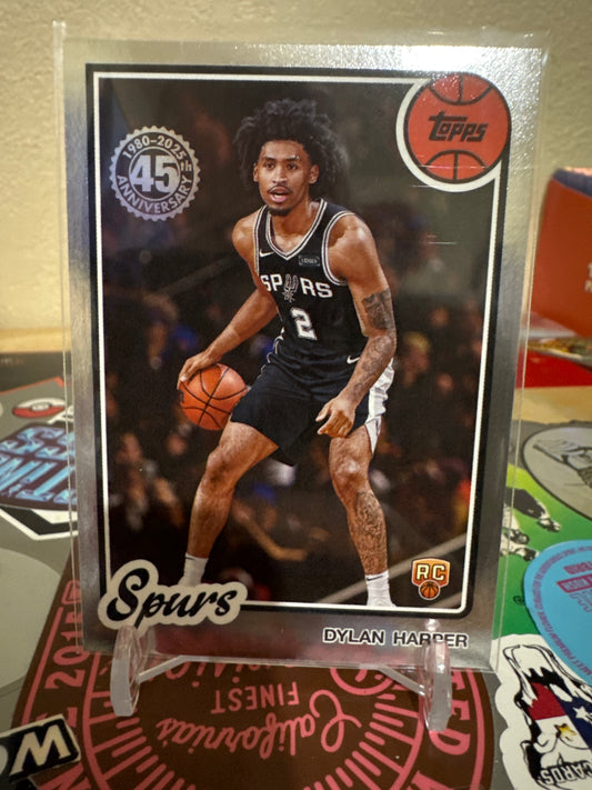 2025 Topps 45th anniversary #80BK-52 Dylan Harper RC