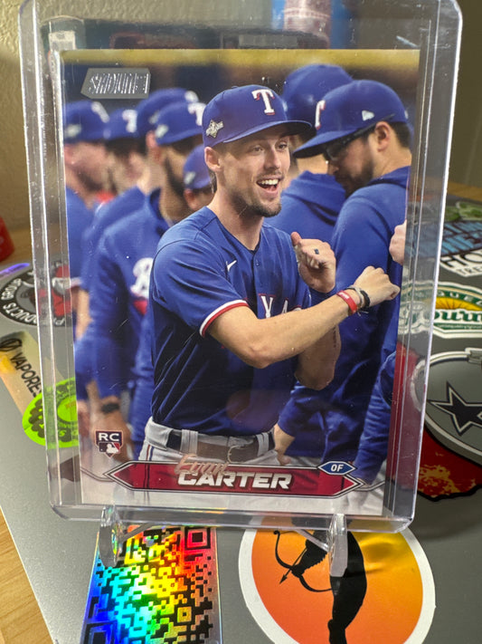 2024 Topps Stadium Club- Club Image Variations #208 Evan Carter RC