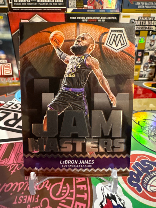 2023 Panini Mosaic Jam Masters #14 LeBron James