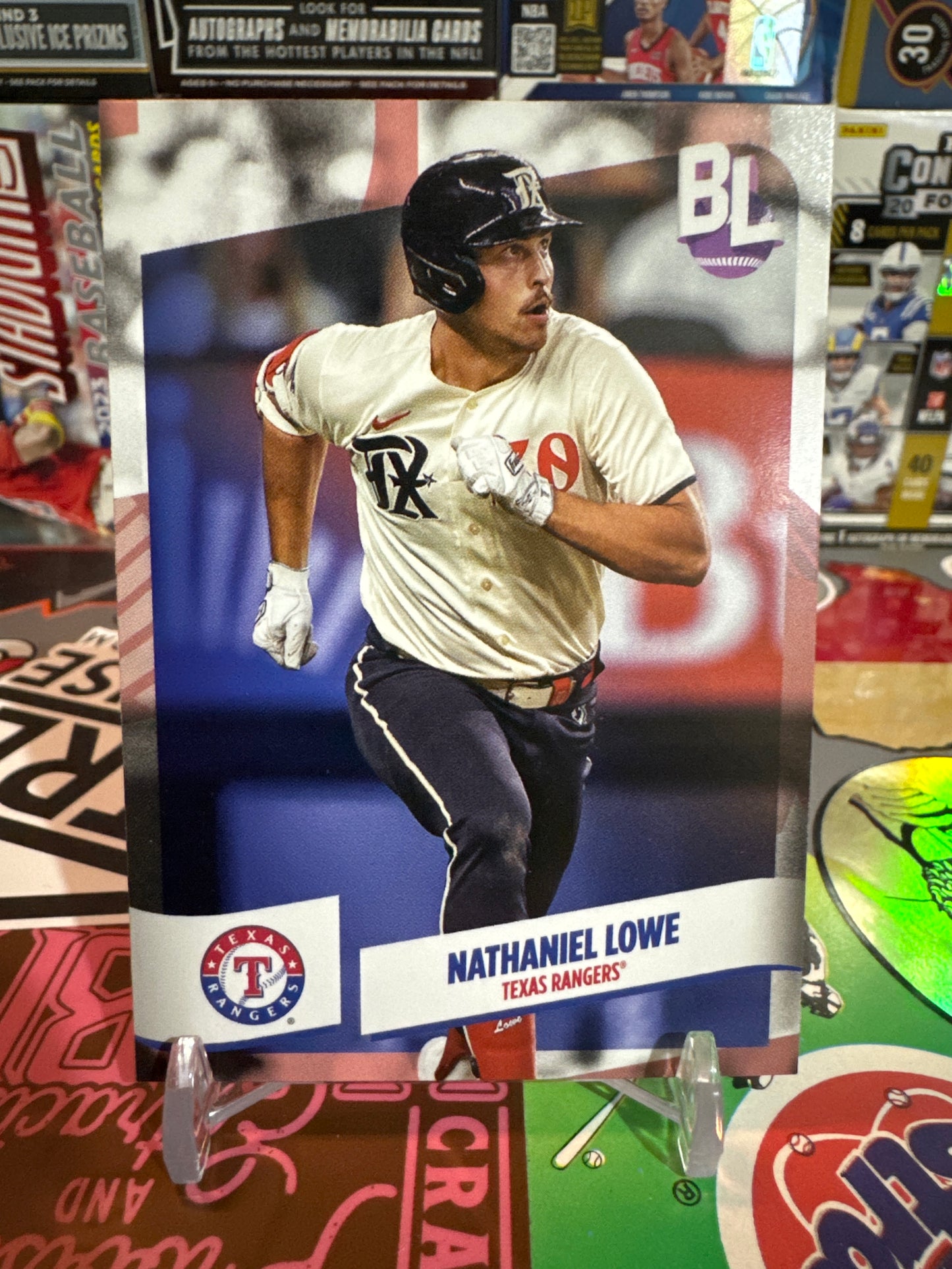 2024 Topps Big League #158 Nathaniel Lowe. Texas Rangers