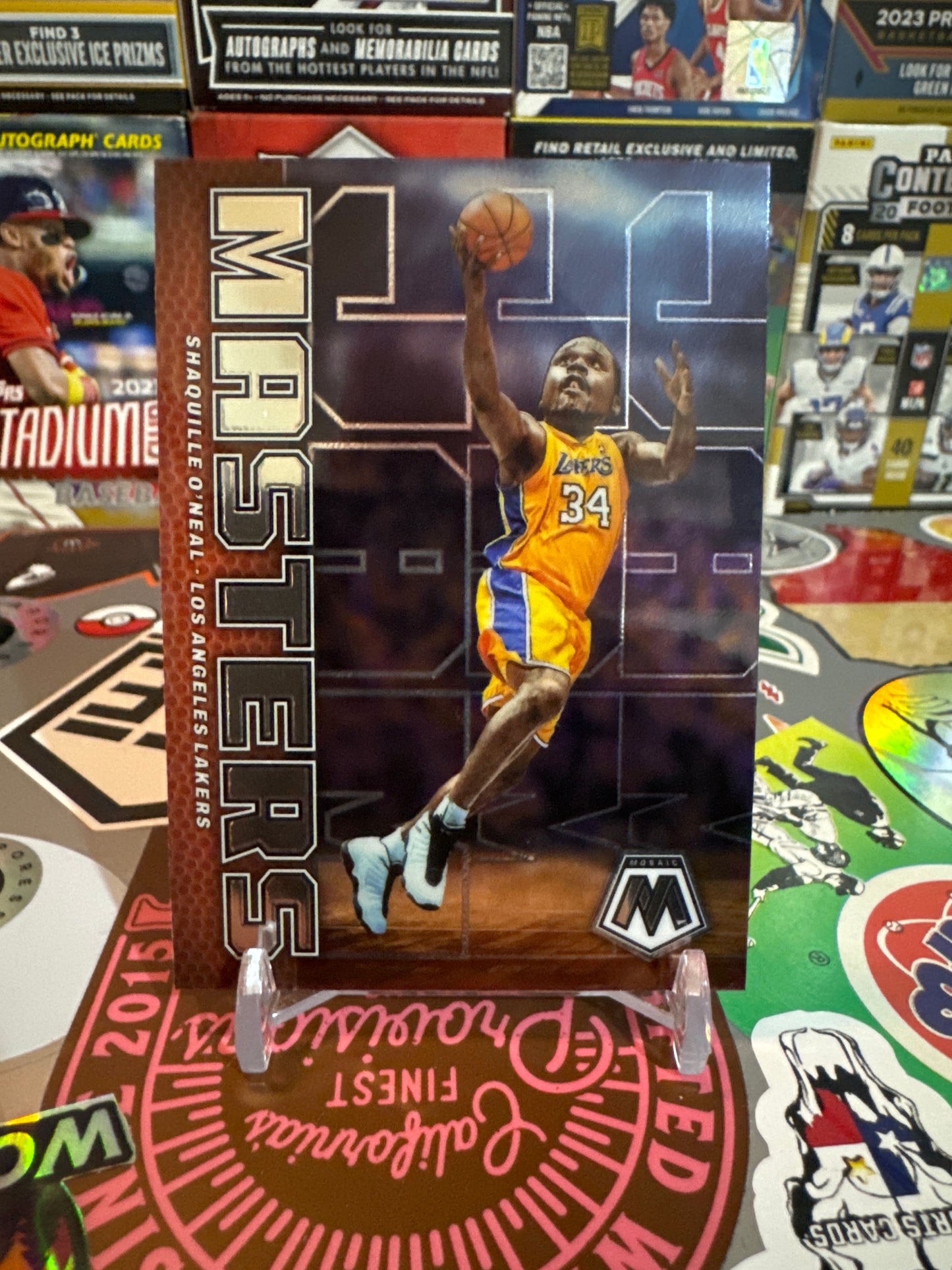 2022 Panini Mosaic Jam Masters #10 Shaquille O’Neil