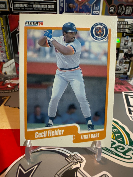 1990 Fleer Update #U-95 Cecil Fielder