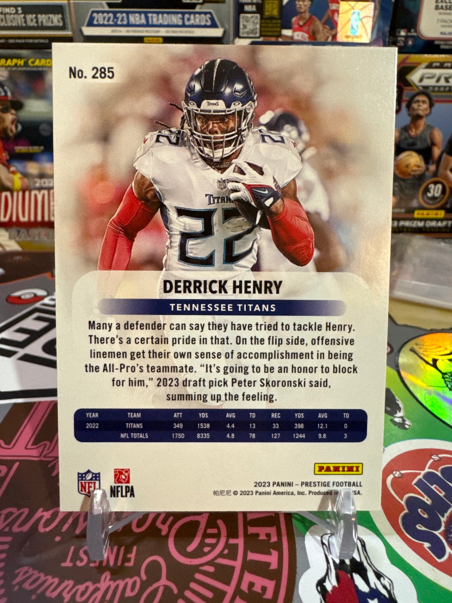 2023 Panini Prestige #285 Derrick Henry- Diamonds xtra points Parallel