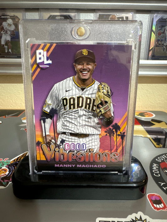 2024 Topps big league series Good vibrations #GV-3 Manny Machado