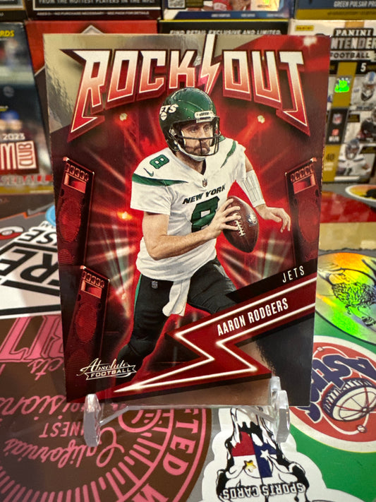 2023 Panini Absolute Rock Out #15 Aaron Rodgers