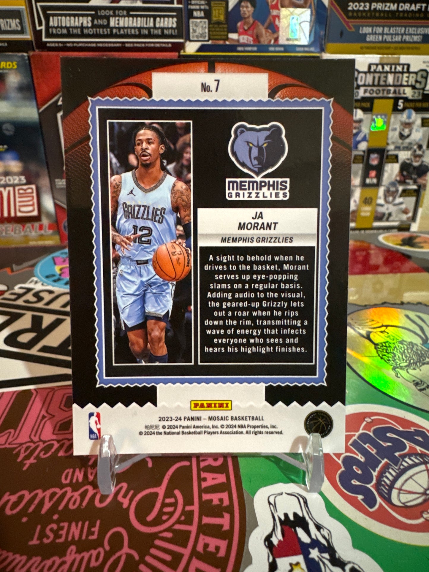 2023 Panini Mosaic Jam Masters #7 JA Morant