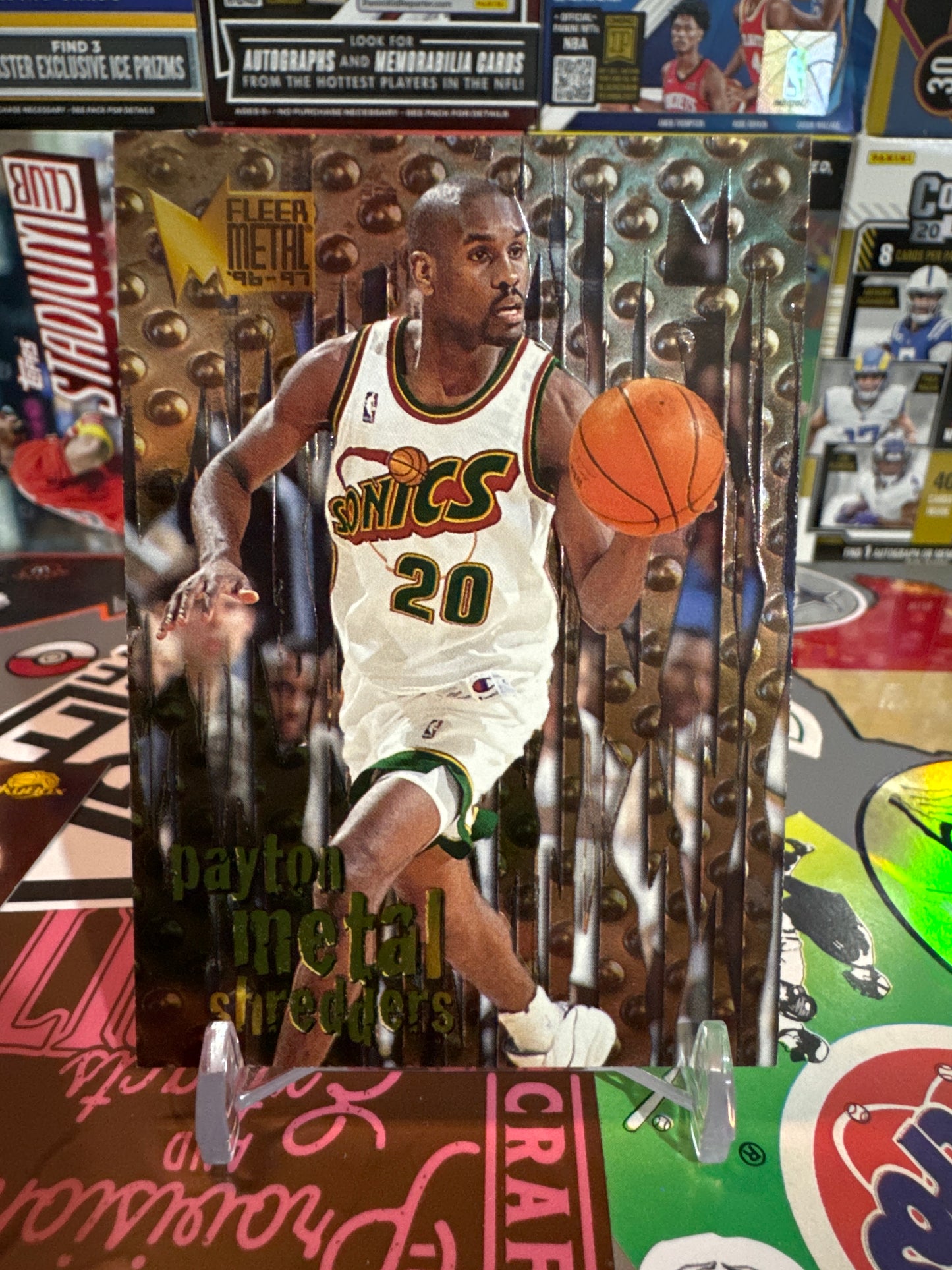 1996 Metal #144 Gary Payton