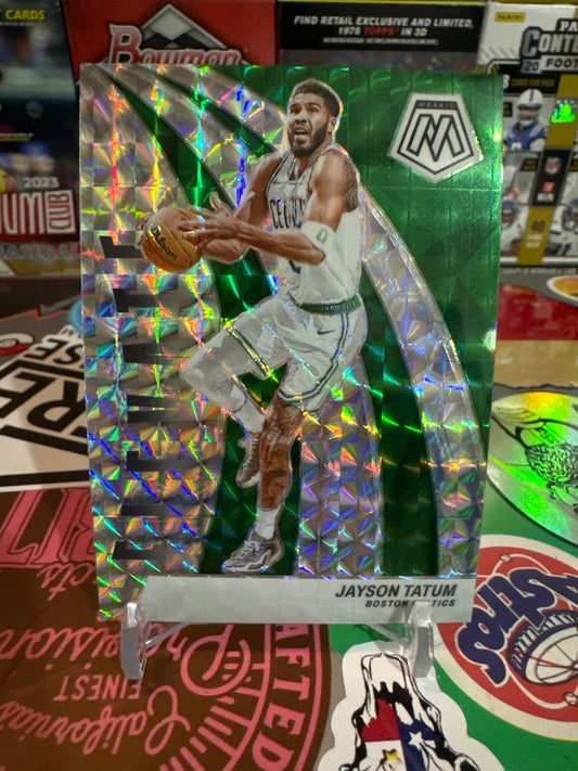 2023 Panini Mosaic Elevate #3 Jayson Tatum Mosaic Parallel