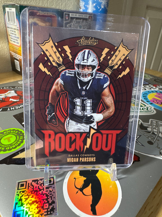 2024 Panini Absolute Rock Out #7 Micah Parsons