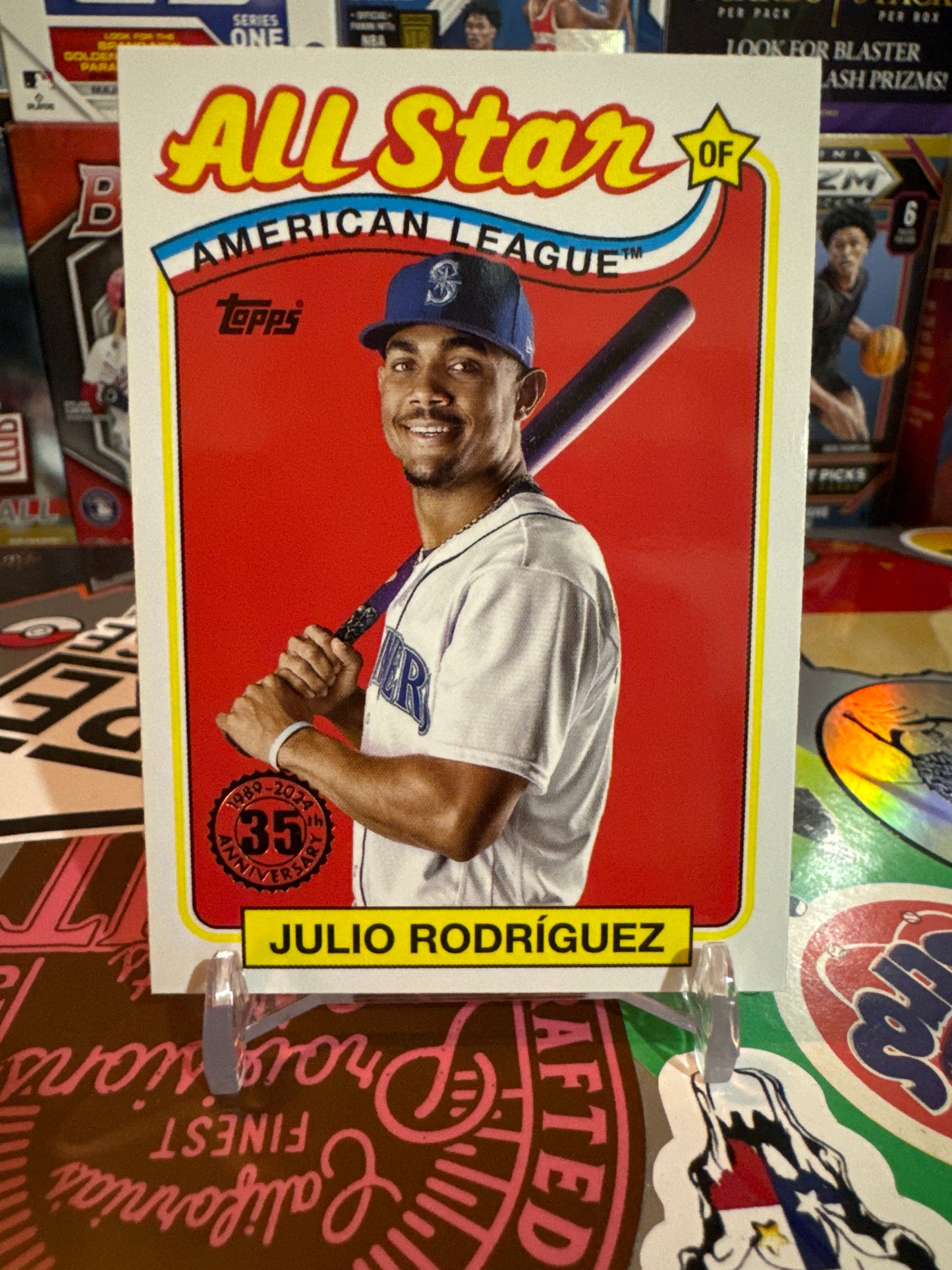 2024 Topps 1989 Topps All-Star Series 2 #89ASB-24 Julio Rodriguez