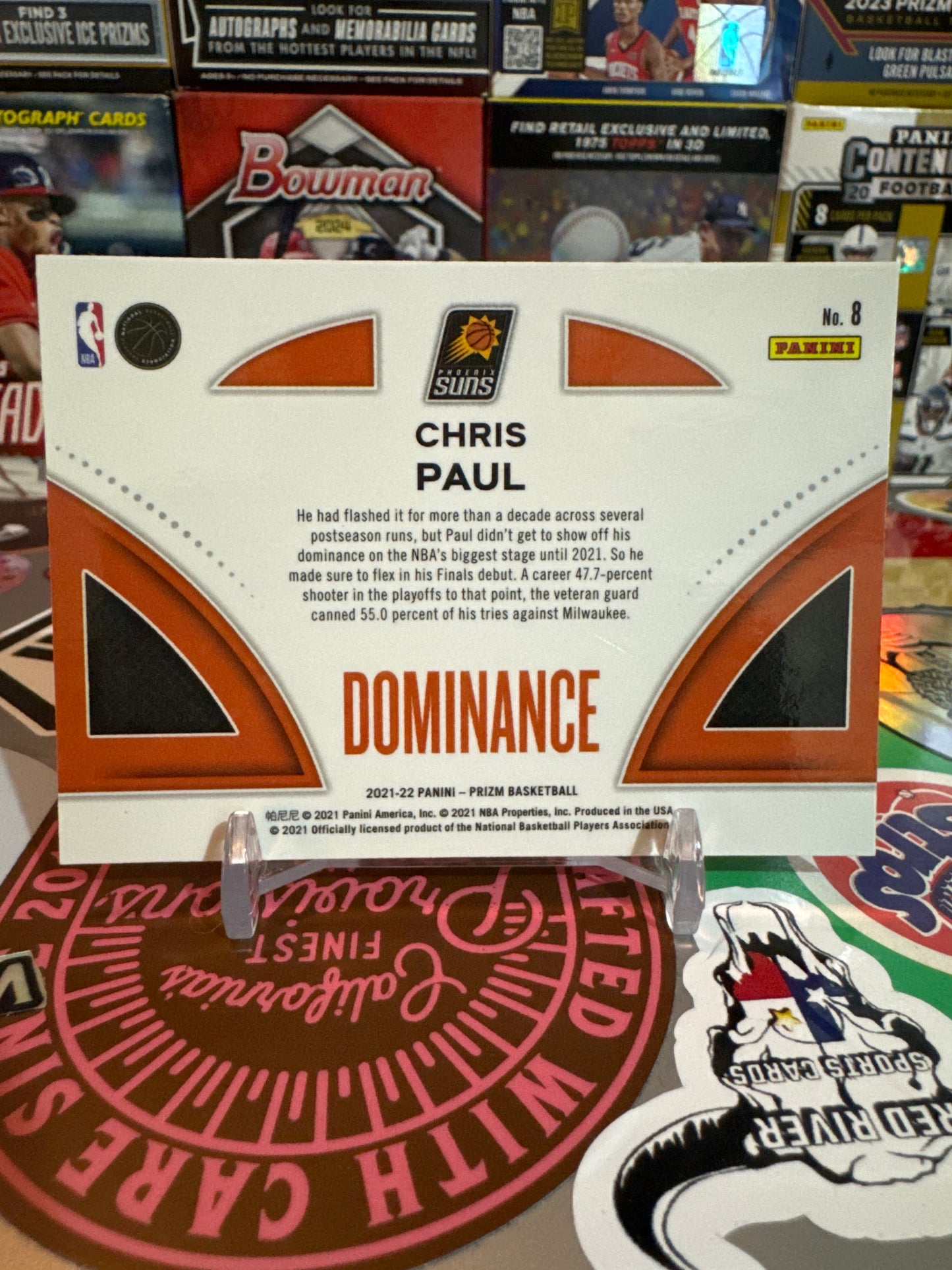 2021 Panini Prizm Dominance #8 Chris Paul