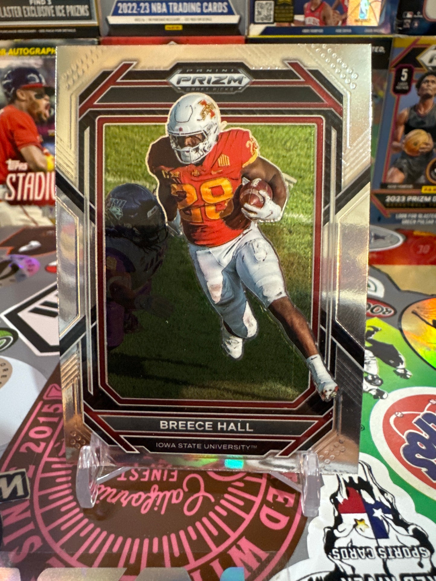 2023 Panini Prizm draft picks #10 Breece Hall