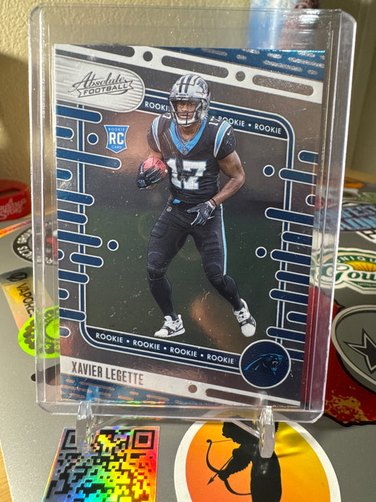 2024 Panini Absolute #132 Xavier Legette RC