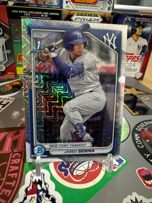 2024 Bowman Chrome prospects #BCP-68 Jared Serna Mojo Refractor