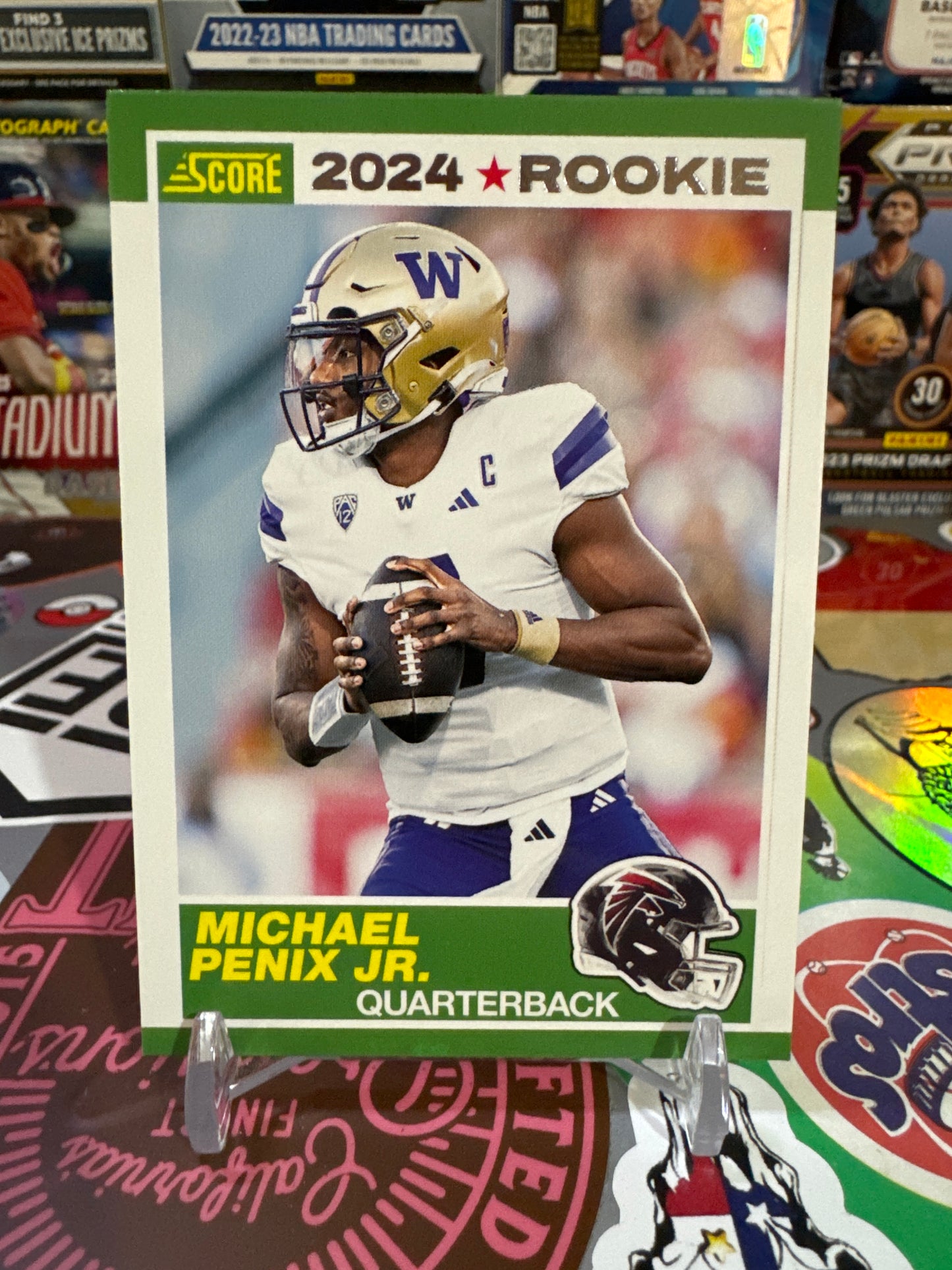 2024 Score 35th Anniversary Rookie #7 Michael Penix Jr. RC