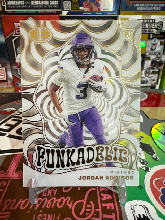 2023 Panini Illusions Funkadelic #17 Jordan Addison RC