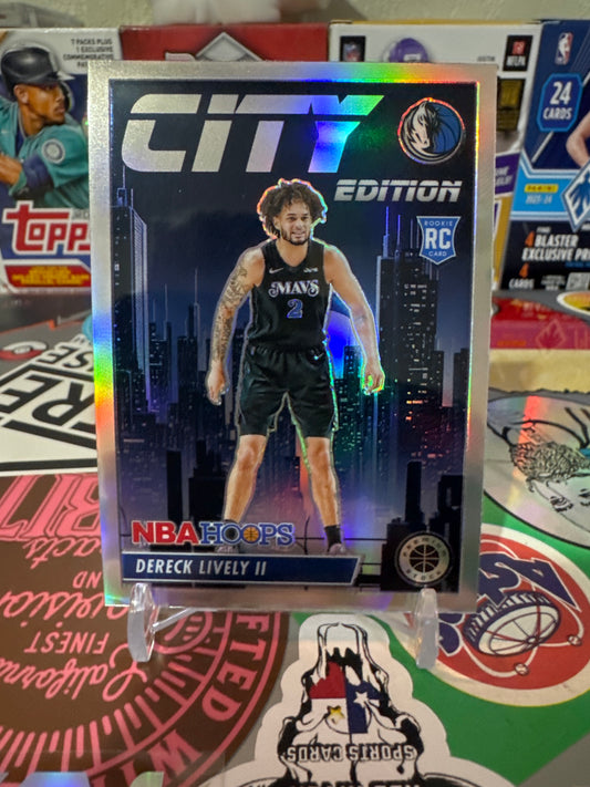 2023 Panini NBA Hoops Premium Stock- City Edition RC- True Silver Parallel