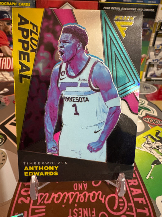 2022 Panini Flux- Flux Appeal #19 Anthony Edwards