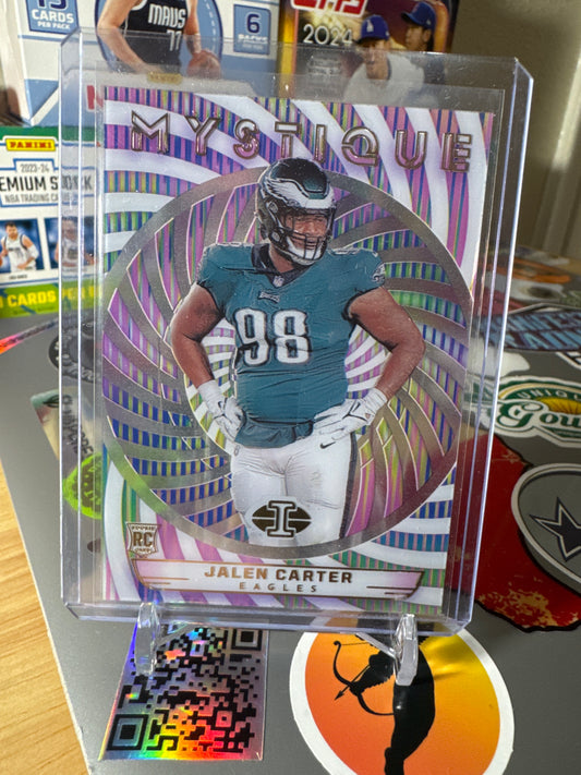 2023 Panini Illusions Mystique #14 Jalen Carter RC